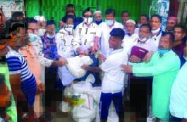 শহীদ নগরে অগ্নিকা-ে ক্ষতিগ্রস্ত এলাকা পরিদর্শনে বিএনপি প্রতিনিধি দল