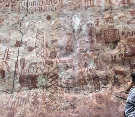 ১২ হাজার ৫০০ বছর পুরোনো ৮ মাইল দীর্ঘ দেয়ালচিত্রের সন্ধান