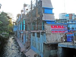 প্রবর্তক মোড়ে পানি আর জমবে না