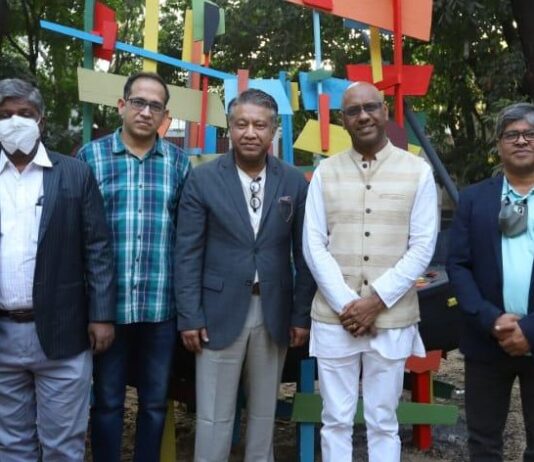 চারুকলায় বাংলাদেশ আর্ট উইকের প্রদর্শনী