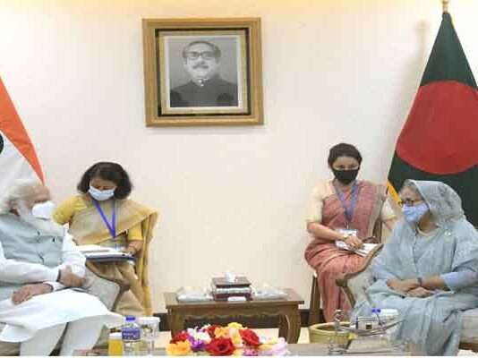 হাসিনা-মোদি বৈঠকে ৫ সমঝোতা স্মারক