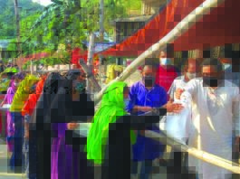 সেগুনবাগানে কাউন্সিলর ওয়াসিম উদ্দিনের খাদ্য সহায়তা