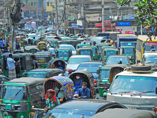 তীব্র যানজট নগরজুড়ে