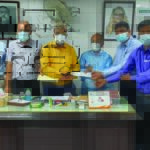 মা ও শিশু হাসপাতালে এরিস্টোফার্মা লিমিটেডের যাকাত প্রদান