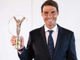 লরিয়াস অ্যাওয়ার্ড জিতলেন নাদাল