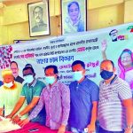 দুস্থদের মাঝে দেওয়ান বাজারে চাল বিতরণ