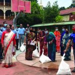ওপিএ লিটারেসি স্কুলের খাদ্য সামগ্রী বিতরণ