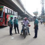 কঠোর লকডাউনে জরিমানা, গাড়ি জব্দ