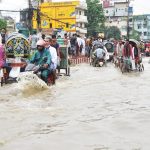 বৃষ্টি হলেই জমছে পানি
