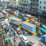 চিরচেনা রূপে নগর, বেড়েছে গাড়ির চাপ