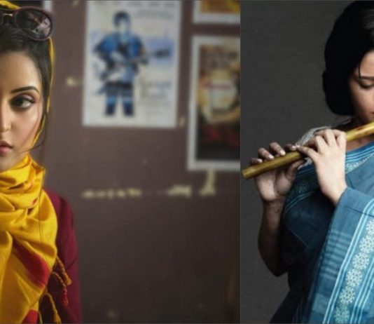 সংবাদ সম্মেলনে পরীমণি