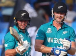 নামিবিয়াকে হারিয়ে টিকে রইলো নিউজিল্যান্ড