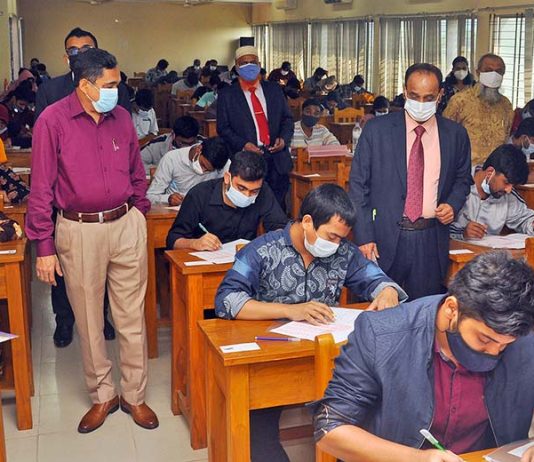 সিভাসুতে গুচ্ছ পদ্ধতিতে ভর্তি পরীক্ষা সম্পন্ন