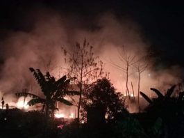 আবারও আগুনে পুড়ল রোহিঙ্গার ২৯ বসতি