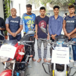 নগরীতে চুরি যাওয়া মোটরসাইকেলসহ চোর চক্রের তিন সদস্য গ্রেফতার