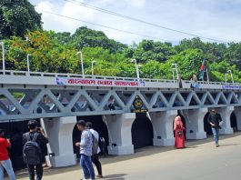 সেতু নিয়ে নগরজুড়ে উৎসবের আমেজ