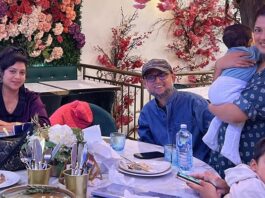 শাবনূরের সঙ্গে তিশা-ফারুকীর আড্ডা