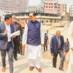 শহীদ মিনারের কাজ দ্রুত শেষ করার তাগিদ মেয়রের