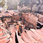 একরাতে দুই অগ্নিকাণ্ড, বৃদ্ধের মৃত্যু