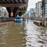 নগরে জলাবদ্ধতা মানুষের দুর্ভোগ