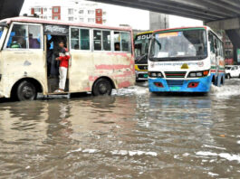 ২০ মিলিমিটার বৃষ্টিতে নিম্নাঞ্চলে জলাবদ্ধতা