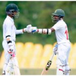 শ্রীলঙ্কায় আইচ মোল্লার সেঞ্চুরিতে সুবিধাজনক অবস্থায় বাংলাদেশ