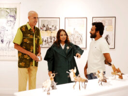 দুবাইতে চলছে আর্ট ইউকের প্রদর্শনী ট্রেসিং ডিসপ্লেসমেন্ট