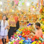 জমজমাট স্টলে বাহারি পণ্য