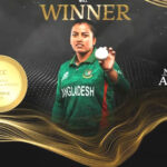 বাংলাদেশের প্রথম নারী ক্রিকেটার হিসেবে আইসিসির মাসসেরা নাহিদা