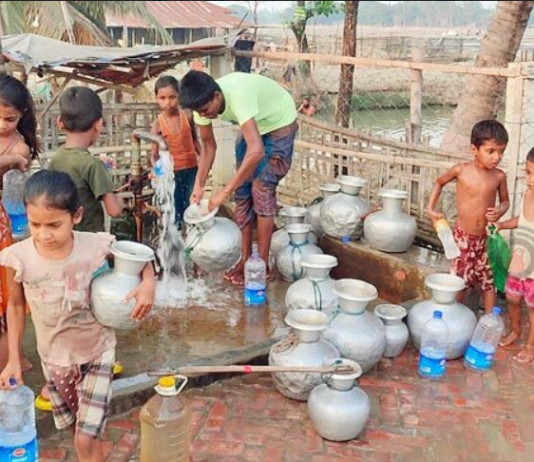 কক্সবাজারে সুপেয় পানির তীব্র সংকট
