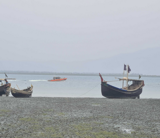 ফের মিয়ানমার থেকে ভেসে আসছে বিস্ফোরণের শব্দ