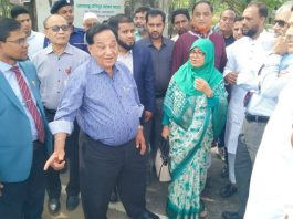 চট্টগ্রামে হাসপাতাল নির্মাণের সম্ভাব্য স্থান পরিদর্শনে স্বাস্থ্য উপদেষ্টা