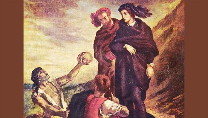 Hamlet_und_Horatio_auf_dem_Friedhof_(Eugène_Ferdinand_Victor_Delacroix) copy