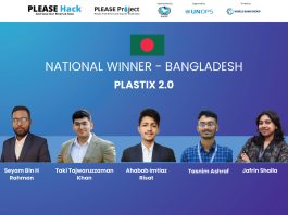 PLEASE হ্যাক গ্র্যান্ড ফিনালে-তে বাংলাদেশের জাতীয় বিজয়ী UITS IUT দলের “Plastix 2.0”
