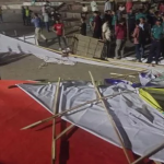 ডিসি হিলে বর্ষবরণের মঞ্চ ভাঙচুর,আটক ছয়