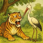 বক ও বাঘের গল্প