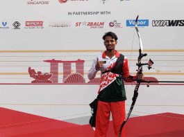 এশিয়ান কাপ আরচ্যারিতে সোনা জিতেছেন বাংলাদেশের আলিফ