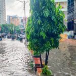 অঝোর ধারায় বৃষ্টি জলাবদ্ধতায় ভোগান্তি