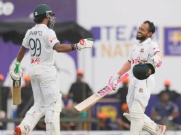 গল টেস্ট : শান্ত-মুশফিকের সেঞ্চুরিতে প্রথম দিন রাঙালো টাইগাররা