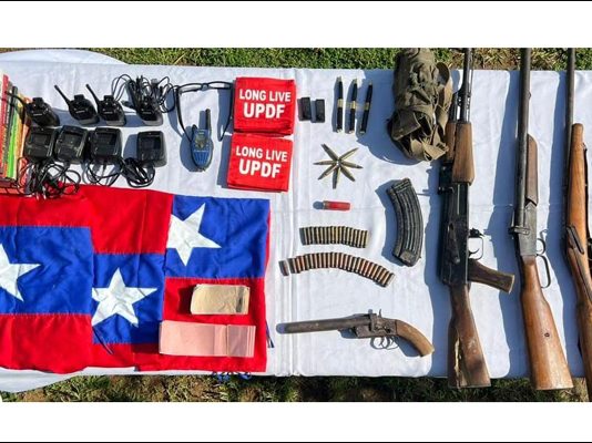 আইএসপিআর : বাঘাইছড়িতে ইউপিডিএফ’র আস্তানায় সেনা অভিযান, অস্ত্র-গোলাবারুদ উদ্ধার