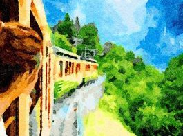 ট্রেনযাত্রা ও অনিন্দ্য সুন্দরী