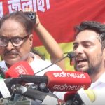 সীমান্তে আগ্রাসন আর মেনে নেব না : চাঁপাইনবাবগঞ্জে নাহিদ ইসলাম