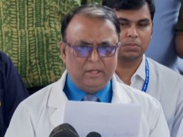 বিমান দুর্ঘটনায় চিকিৎসাধীন ৪ জনের অবস্থা সংকটাপন্ন: প্রেস ব্রিফিং