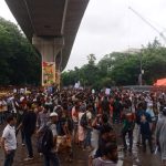 জুলাই সনদের দাবিতে শাহবাগ অবরোধ