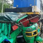 কক্সবাজারে সিএনজি অটোরিকশাকে ট্রেনের ধাক্কা, নিহত ৪