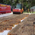 কক্সবাজারে ১ হাজার ৩২১ কোটি টাকার মাদকদ্রব্য ধ্বংস