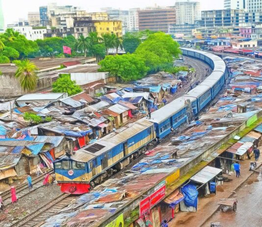 রেলওয়ে কলোনিতে অবৈধ দখলের মহোৎসব