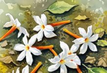 রেশমীর শরতের আকাশ