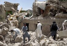 আফগানিস্তানে ভয়াবহ ভূমিকম্পে নিহত ৮০০ ছাড়াল