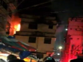 চসিকের ৩৯ নম্বর ওয়ার্ড কার্যালয়ে আগুন